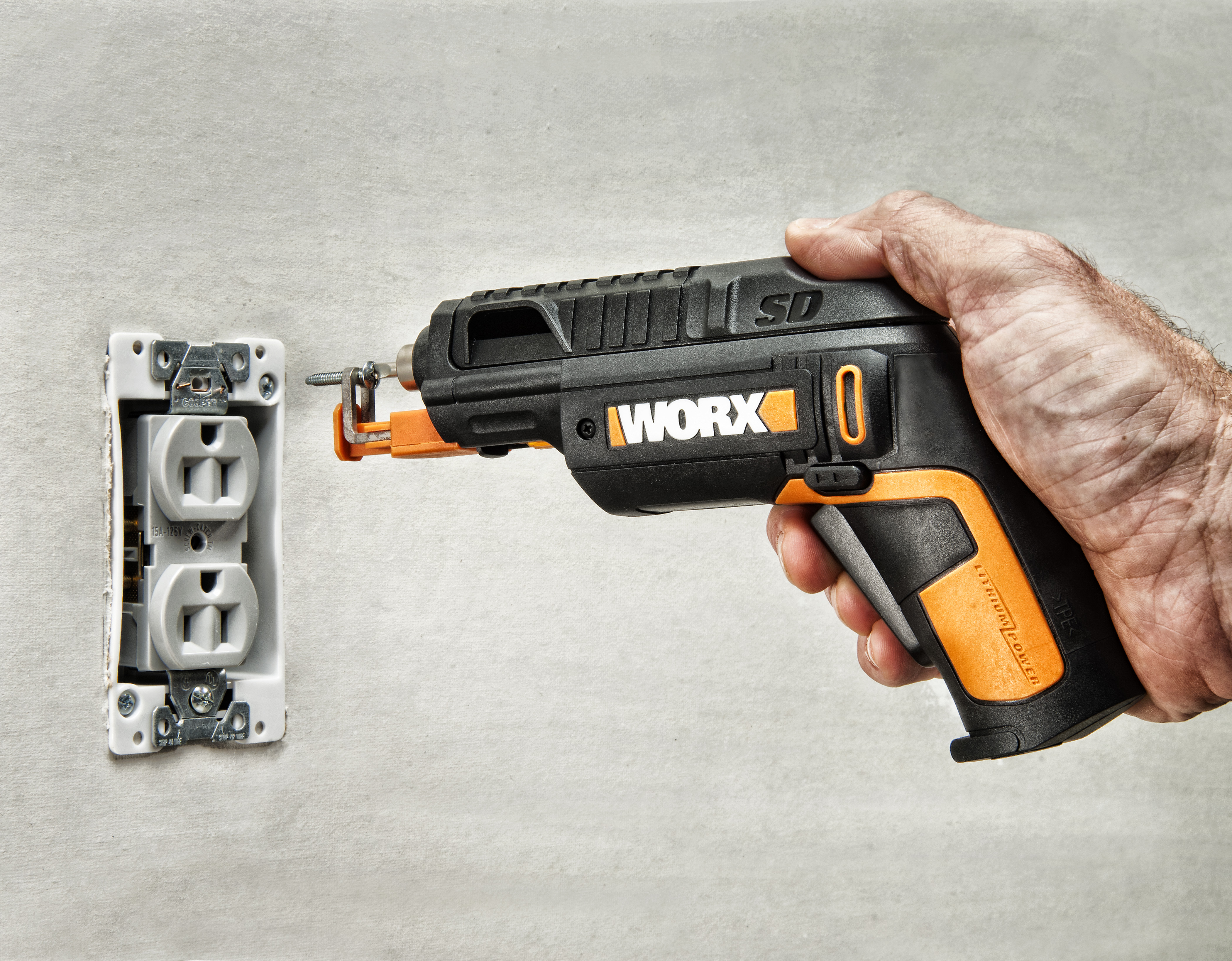 Worx WX255 - Atornillador 4V multipuntas